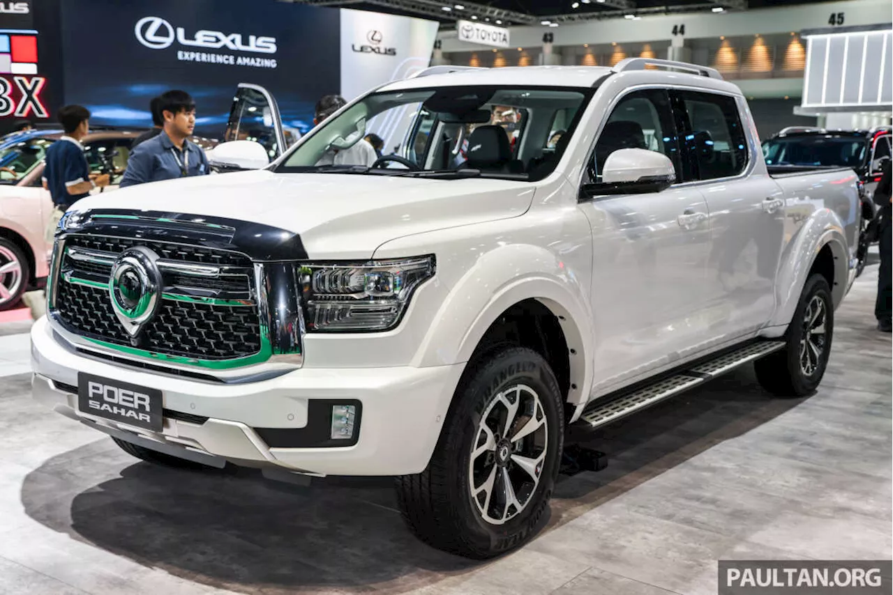 Bangkok 2024: GWM Poer Sahar HEV, the first hybrid pick-up truck in Thailand