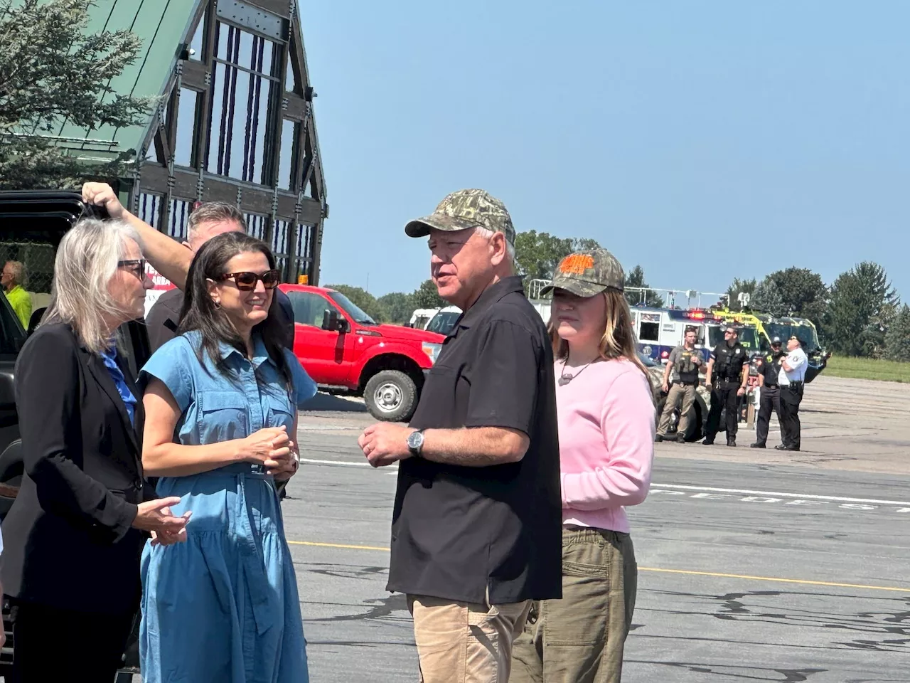 VP candidate Tim Walz goes hunting for votes in rural Lancaster County