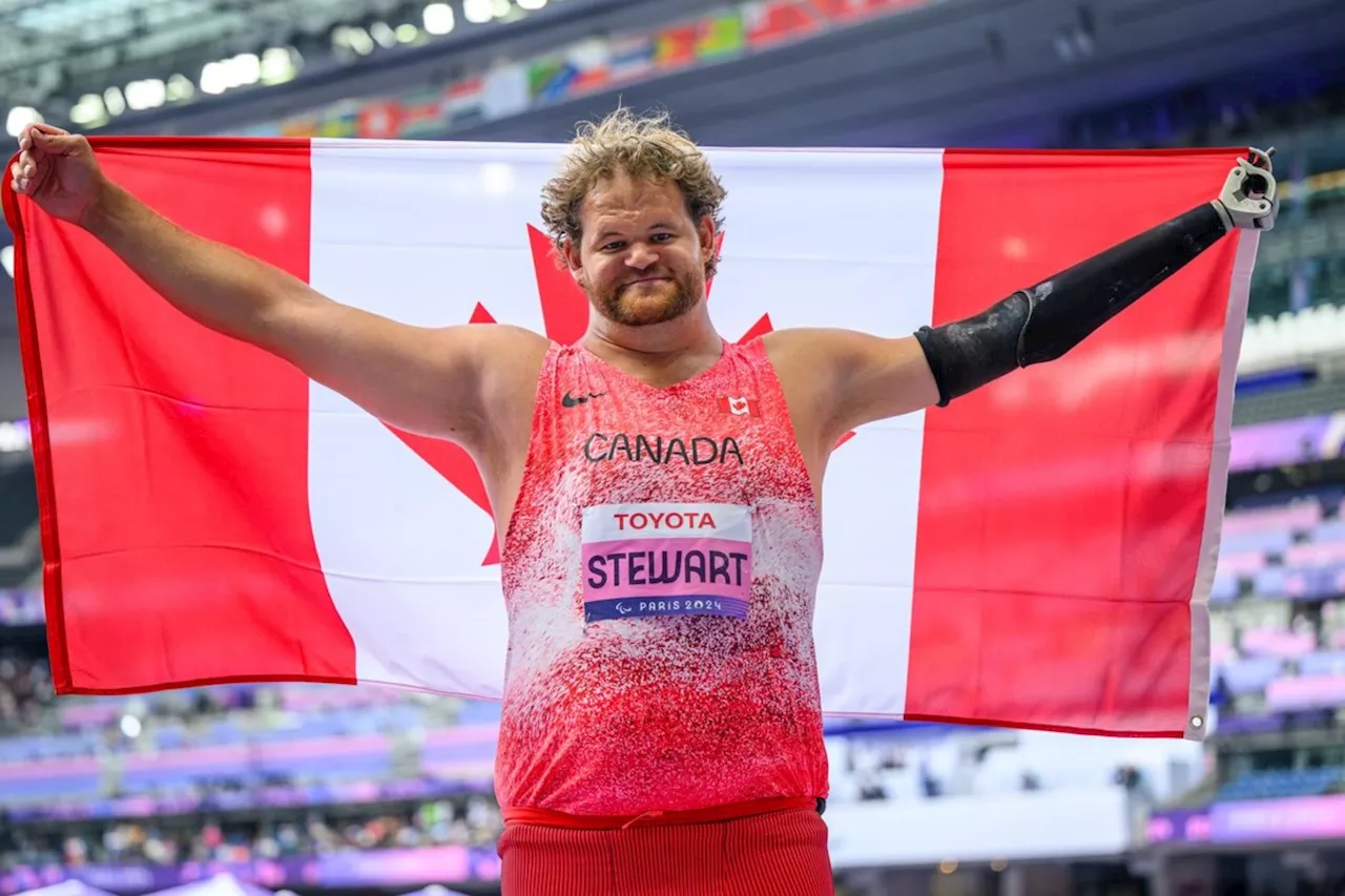 Canada's Greg Stewart repeats as Paralympic Games shot put champion