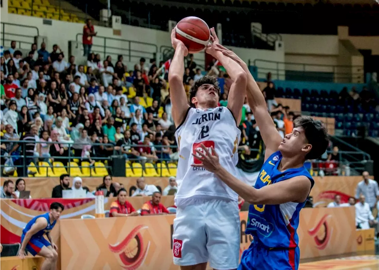 Late comeback falls short as Gilas Boys bow to Jordan in FIBA U18 Asia Cup