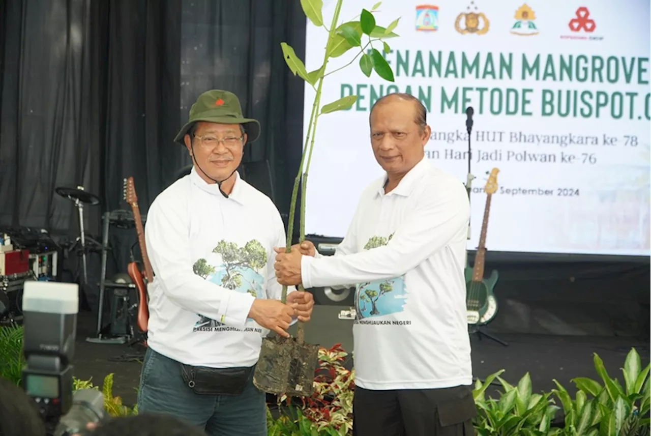 Intipratama dan Polda Kaltim Luncurkan Proyek Percontohan Penanaman Mangrove di Balikpapan