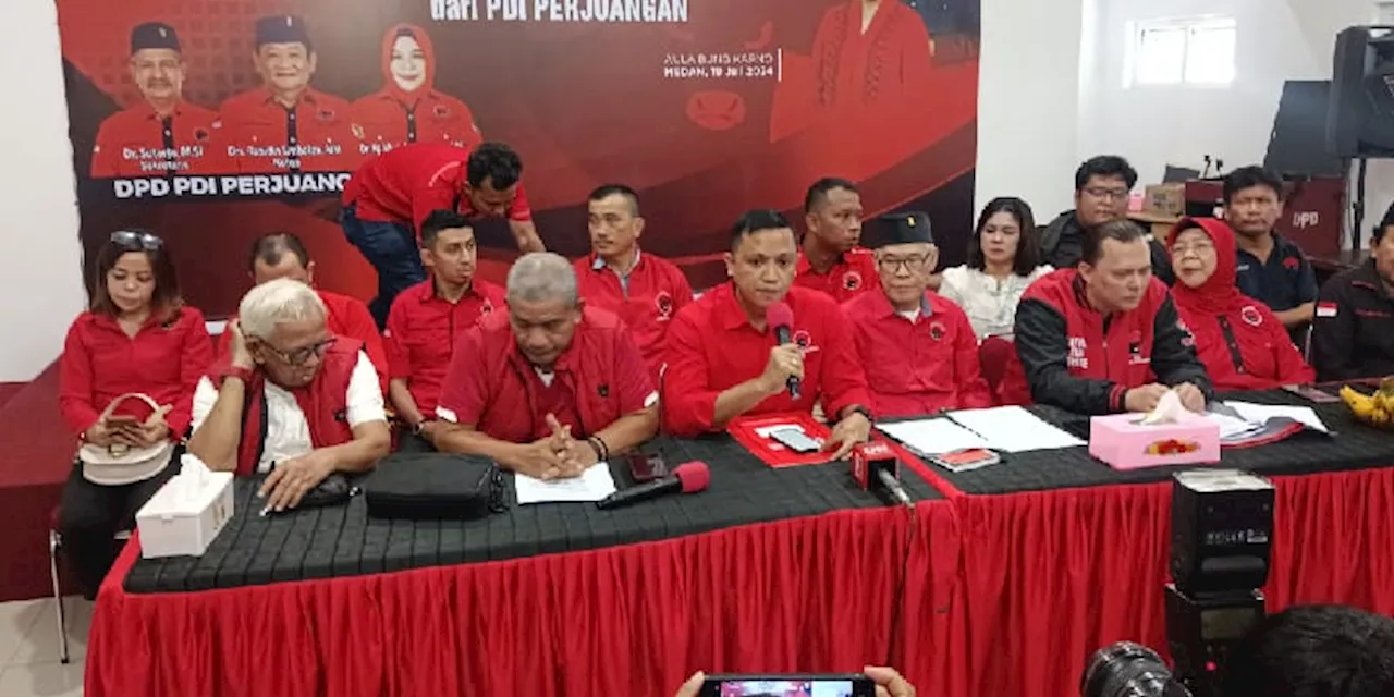 PDI Perjuangan Surati Kapolda Sumut, Minta Balon Bupati Zahir Ditangguhkan