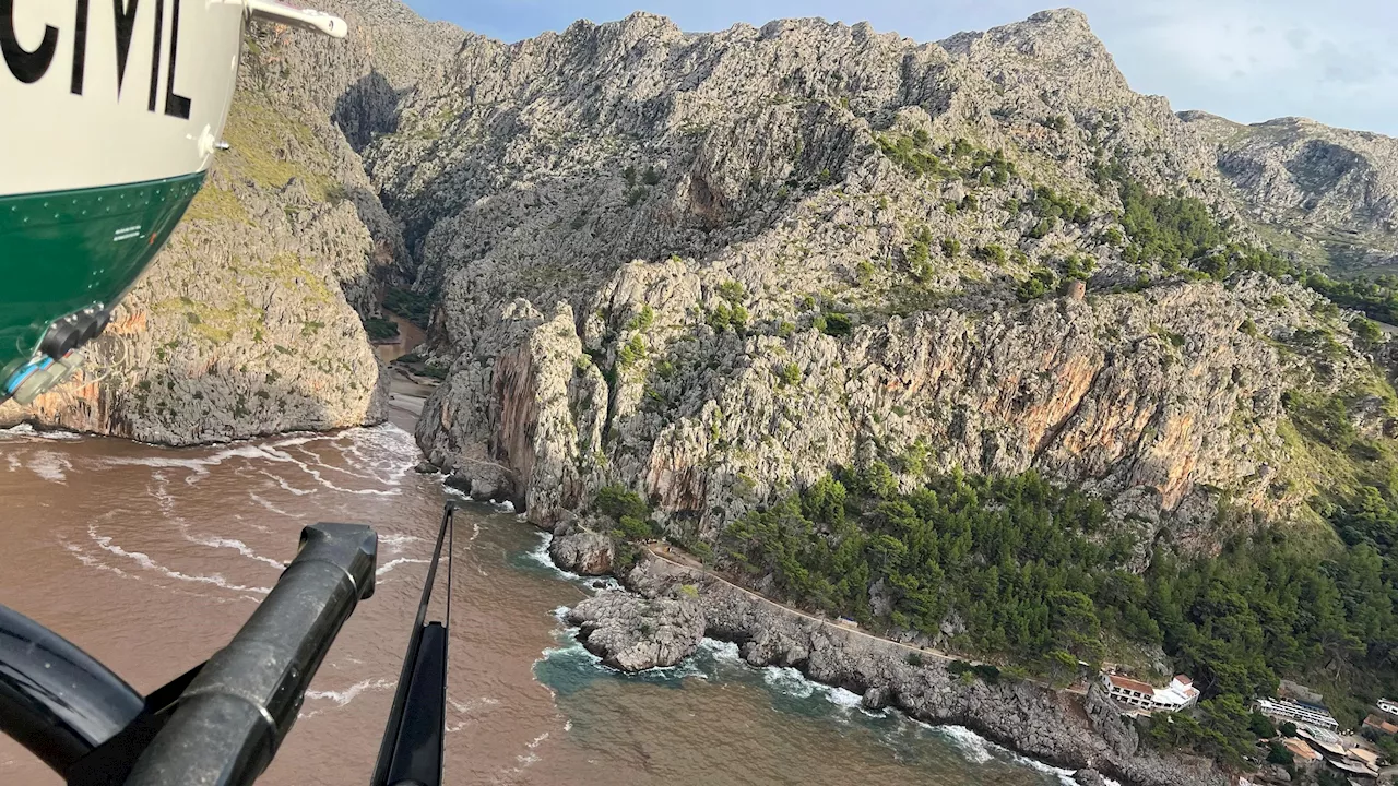 Un muerto y un desaparecido en el Torrent de Pareis, Mallorca, a causa del temporal que azota Baleares