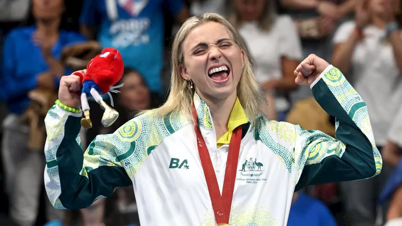 'Wow, I did it': Alexa Leary wins gold in world-record time for Australia