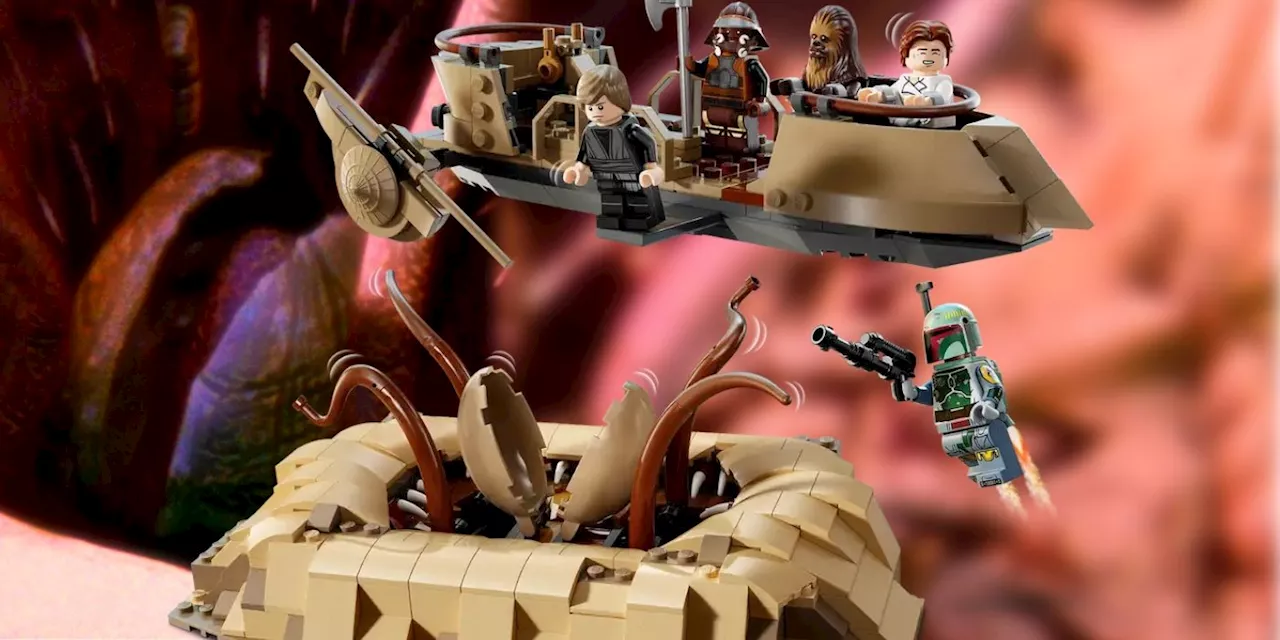 Return of the Jedi's Sarlacc Pit Gets The Brick-Built LEGO Treatment (Review)