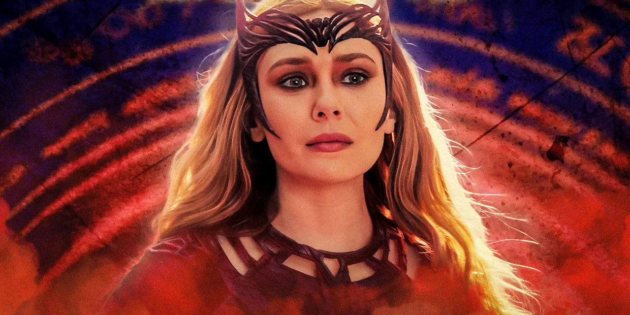 Scarlet Witch Is An Even More Terrifying Marvel Villain In Horror Movie MCU Art