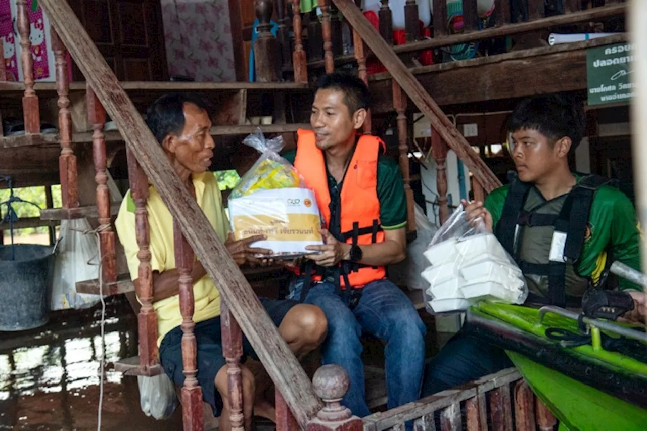 CPF ส่งอาหารจากใจ สู้ภัยน้ำท่วม ส่งต่อความห่วงใย ช่วยผู้ประสบภัยภาคเหนือ