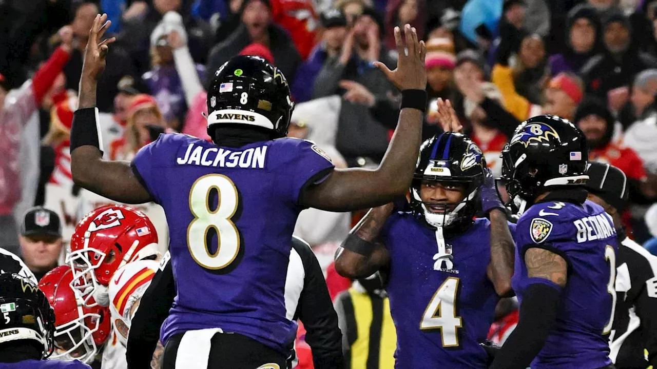 Baltimore Ravens Range 3-10 in NFL Power Rankings