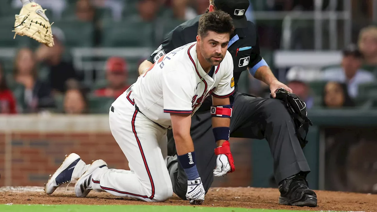 Braves' Whit Merrifield Blasts ‘Pathetic’ MLB Pitchers After Getting Hit in Head