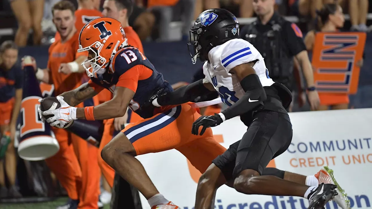 Illini WRs Treating Pancake Blocks Like Touchdowns This Season