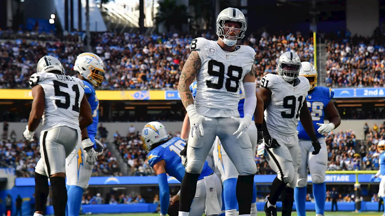 Las Vegas Raiders head to L.A. for a must-win Week 1 matchup against the Chargers