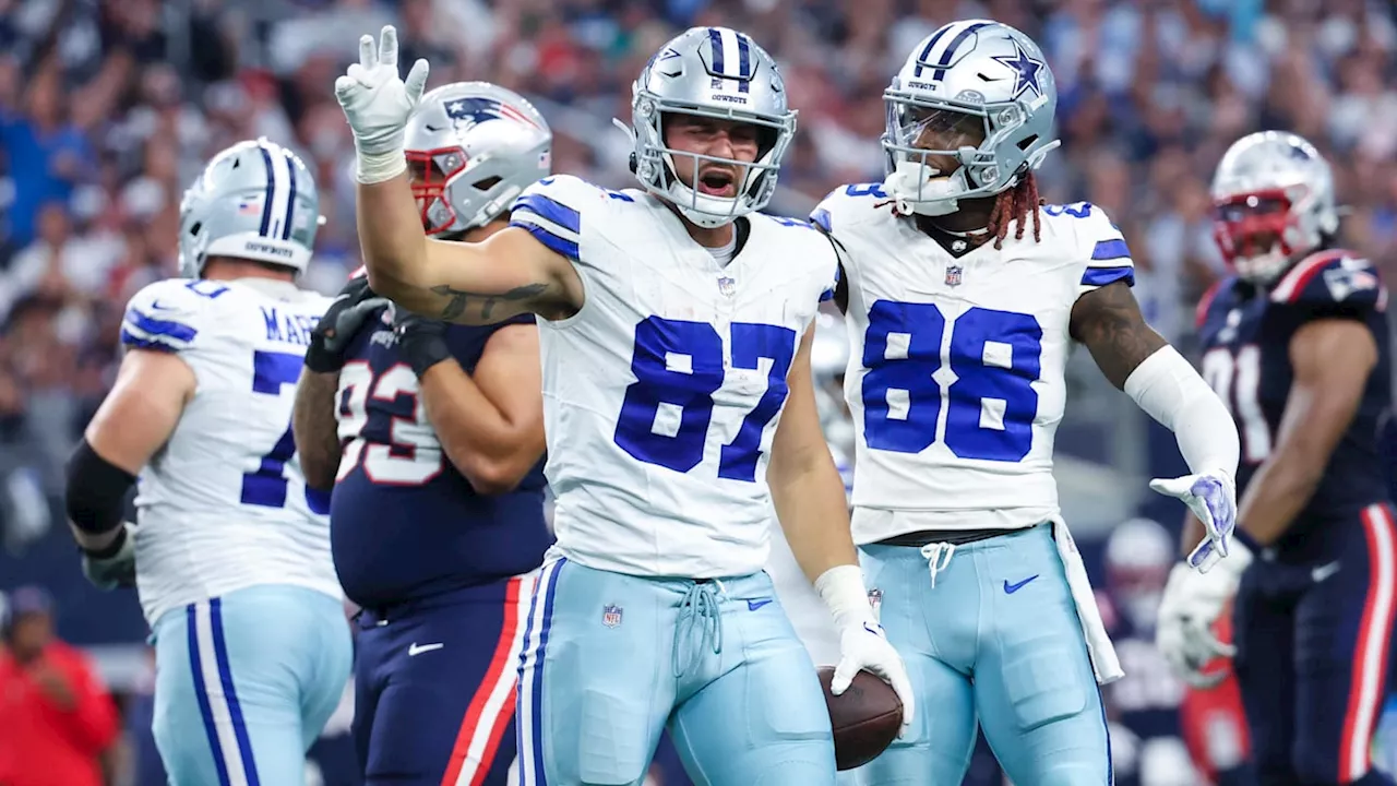 Top 3 Dallas Cowboys fantasy football players to start in Week 1