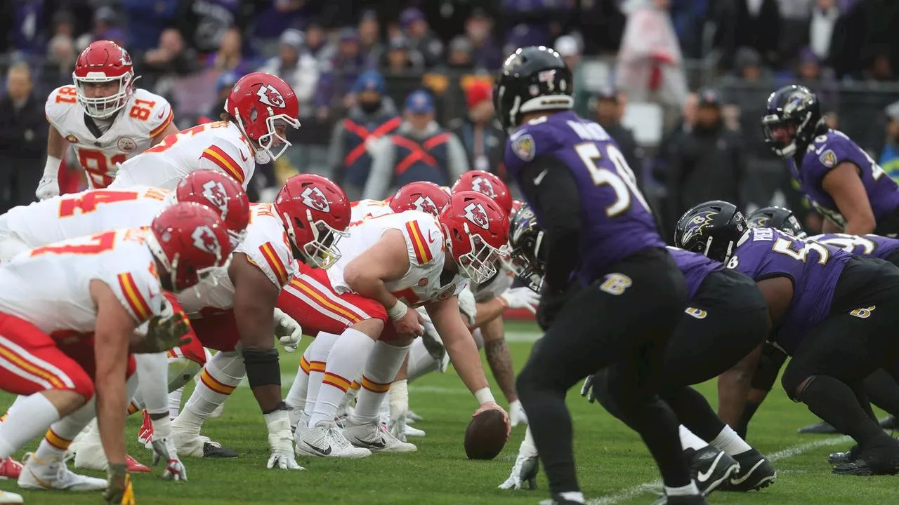 NFL-Saisonstart: Kansas City Chiefs empfangen Baltimore Ravens