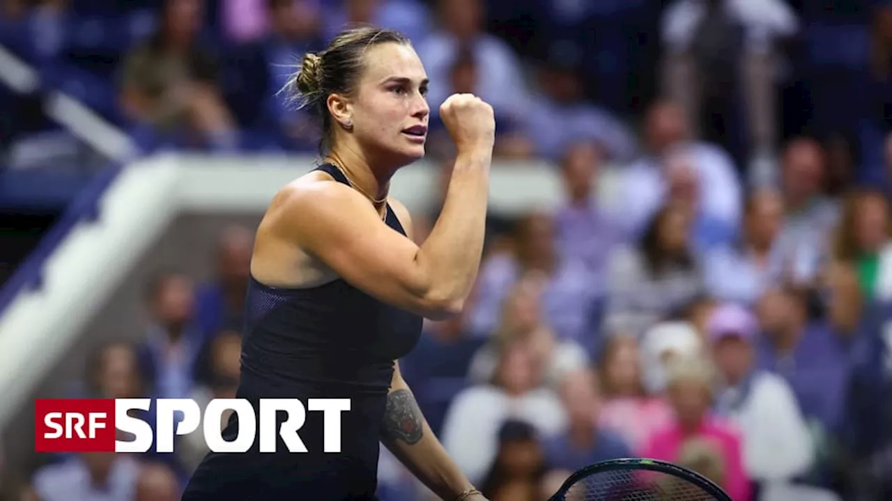 US Open: Viertelfinals Frauen - Sabalenka deklassiert Zheng – Navarro schafft Premiere