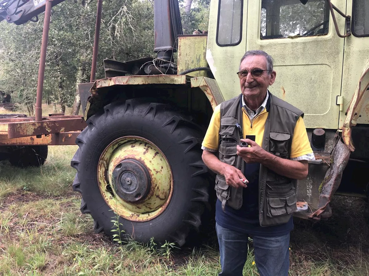 « Je suis bien au milieu des bois » : Jacques Chastel, toute une vie à exploiter la forêt des Landes