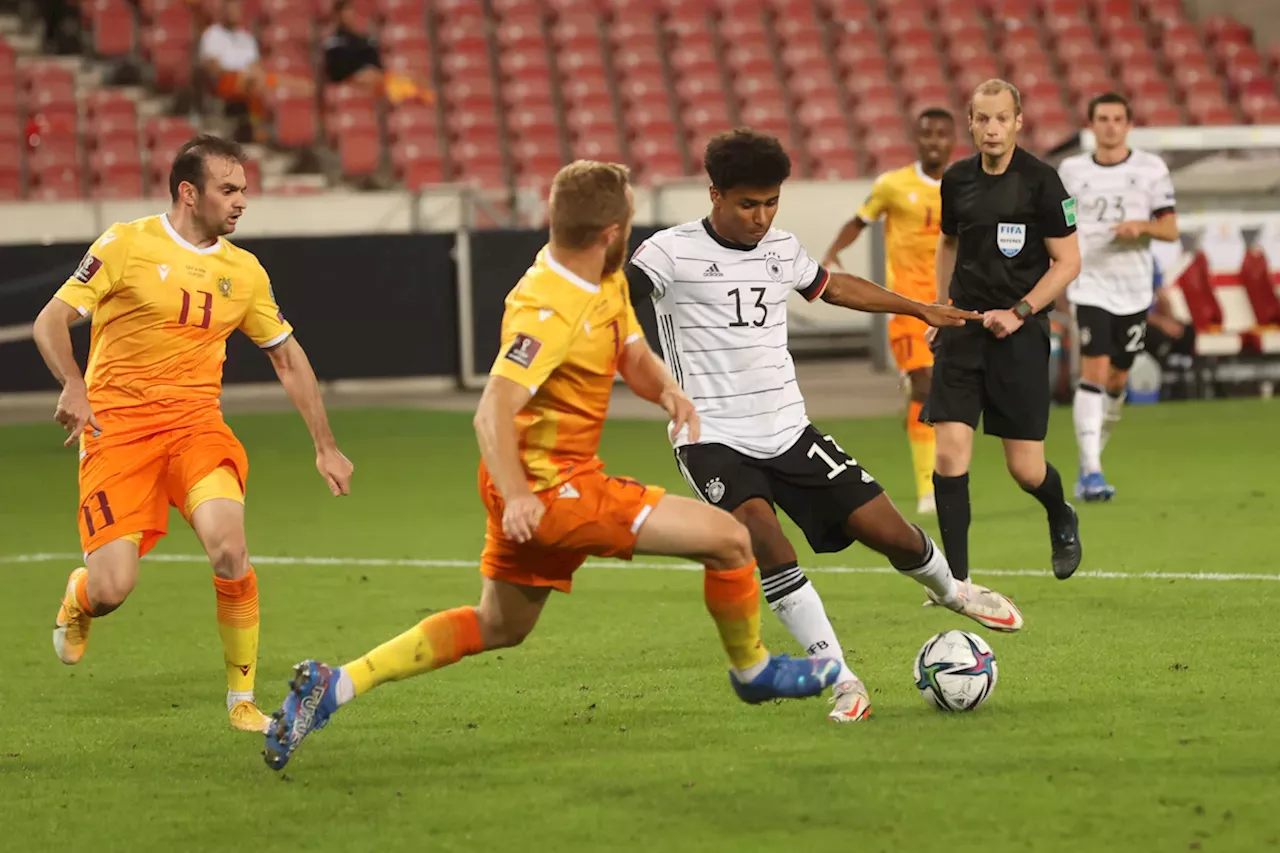 Deutsche U21 gegen Israel: Ohne Wanner und Moukoko, mit Adeyemi