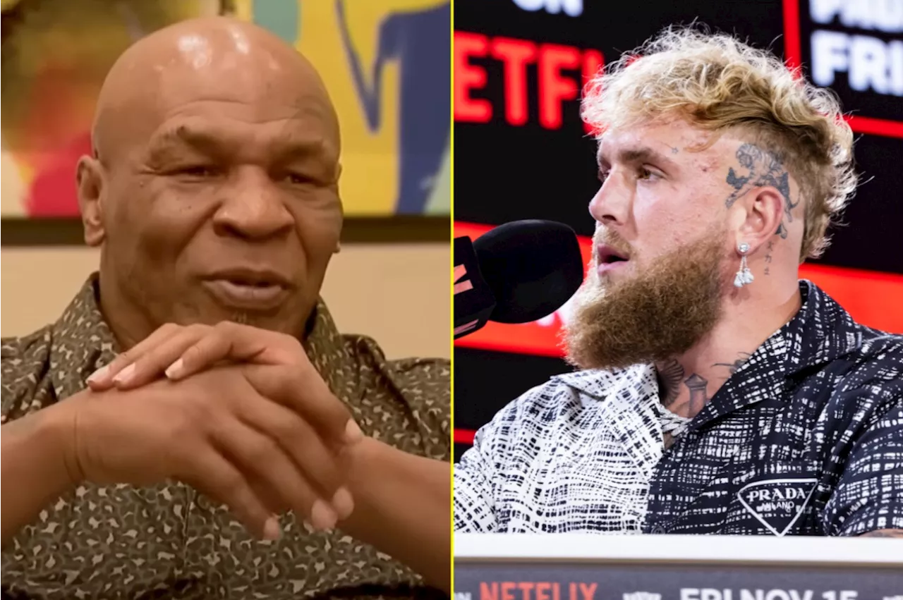 Mike Tyson issues response after Jake Paul questioned over back-up opponent for fight...