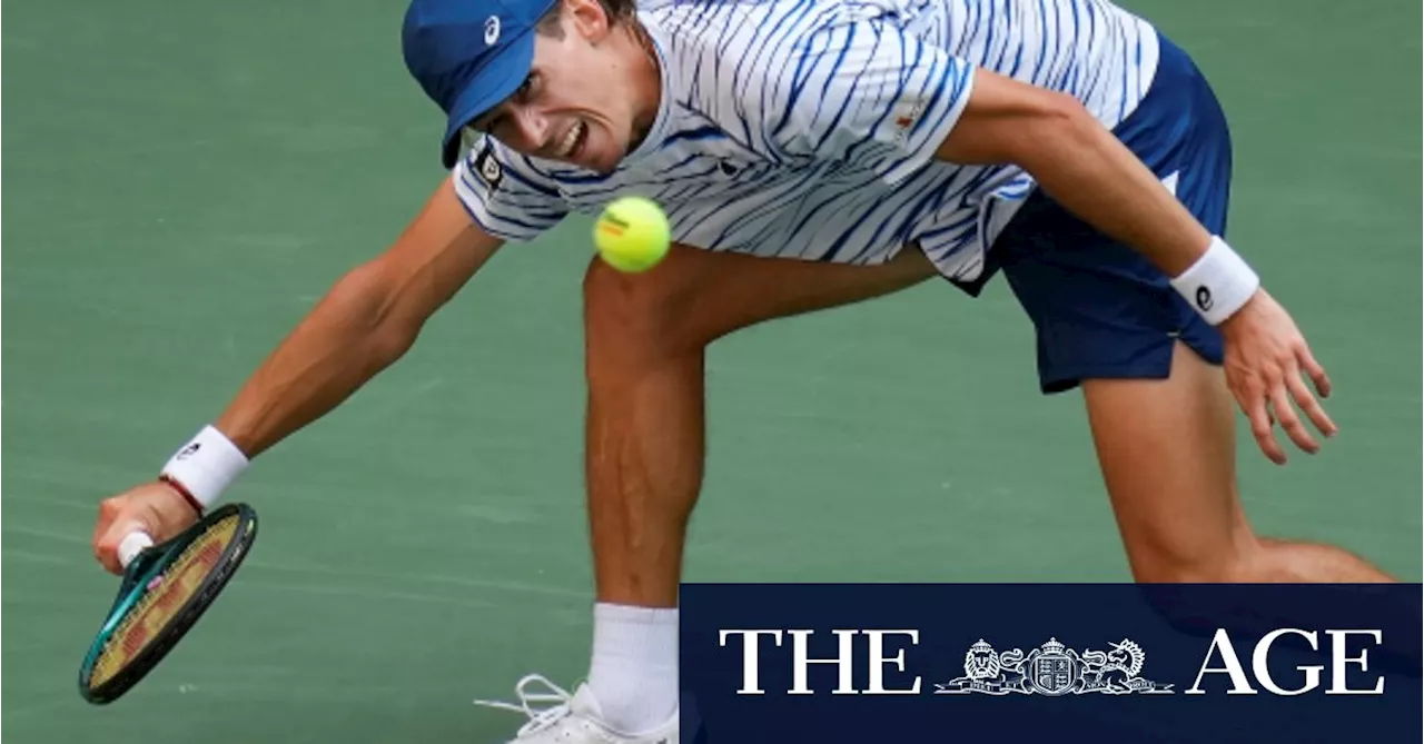 Demon’s US Open run ends to powerful Brit in quarter-finals