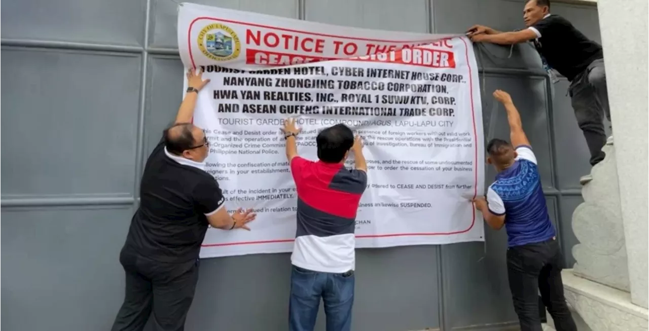 Mayor closes hotel fronting as POGO hub
