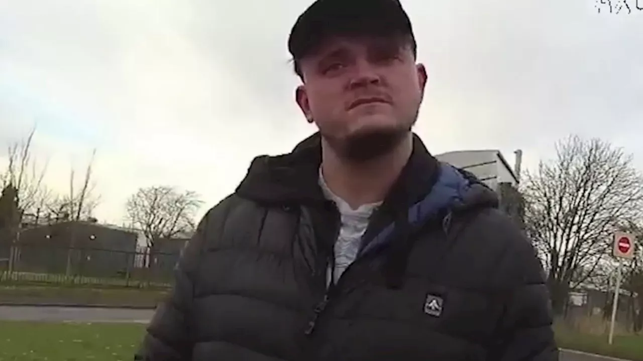 Watch moment idiot driver shocks cops with his terrible excuse after speeding at 140mph...