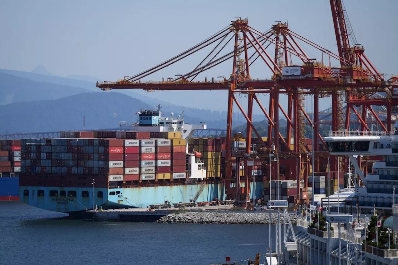 Union members authorize possible B.C. port strike but no notice issued