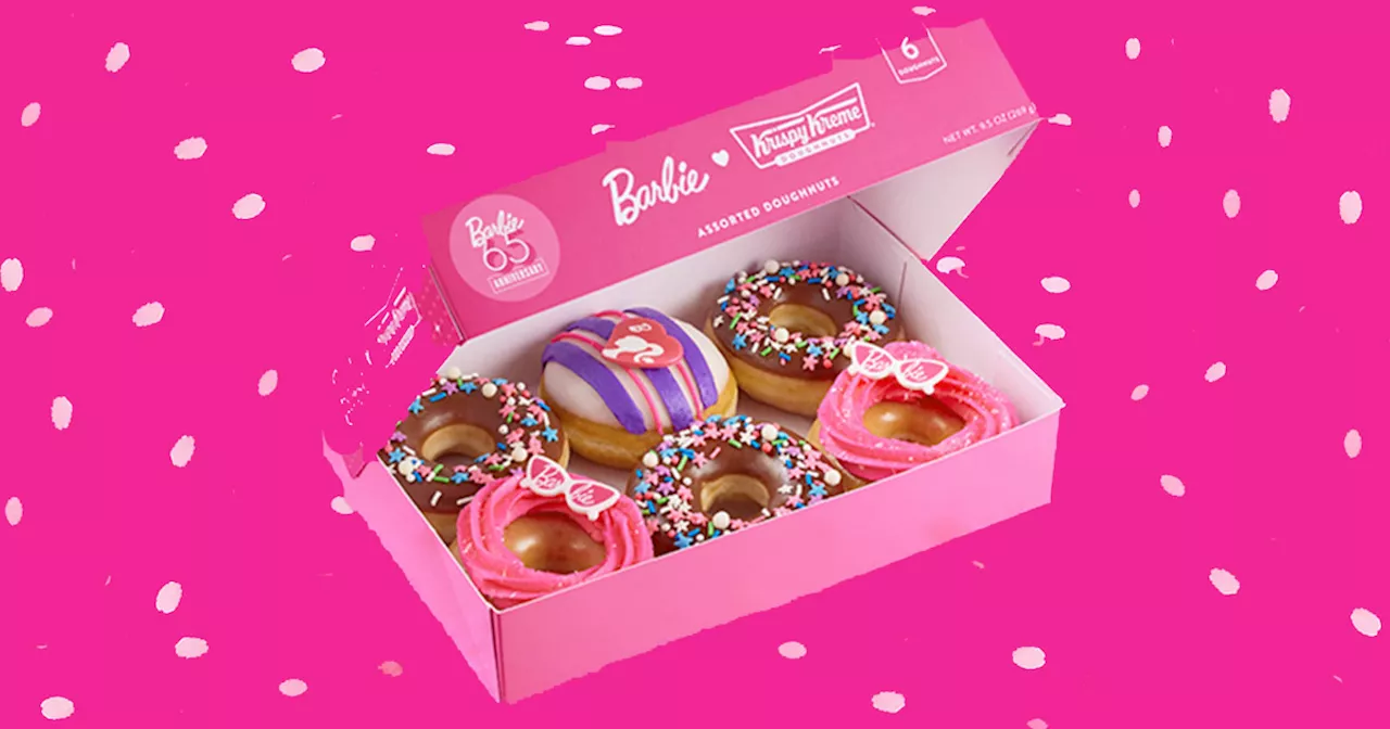 Krispy Kreme Celebrates Barbie 65th Anniversary With Doughnut Collection