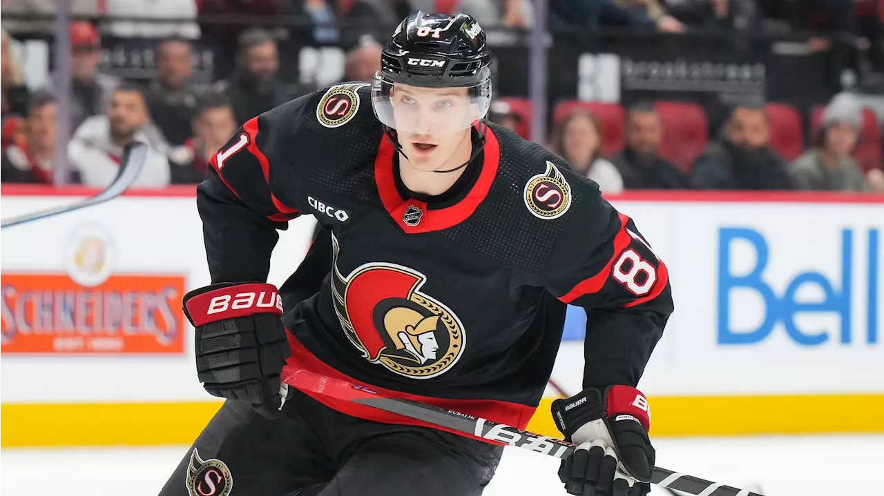 Ex-Senators F Kubalik signs in Switzerland with NHL opt-out clause