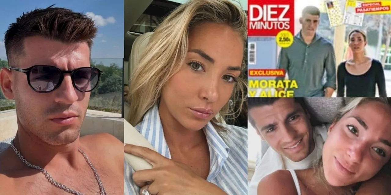 Morata e Alice Campello di nuovo insieme dopo la separazione: dove e perché