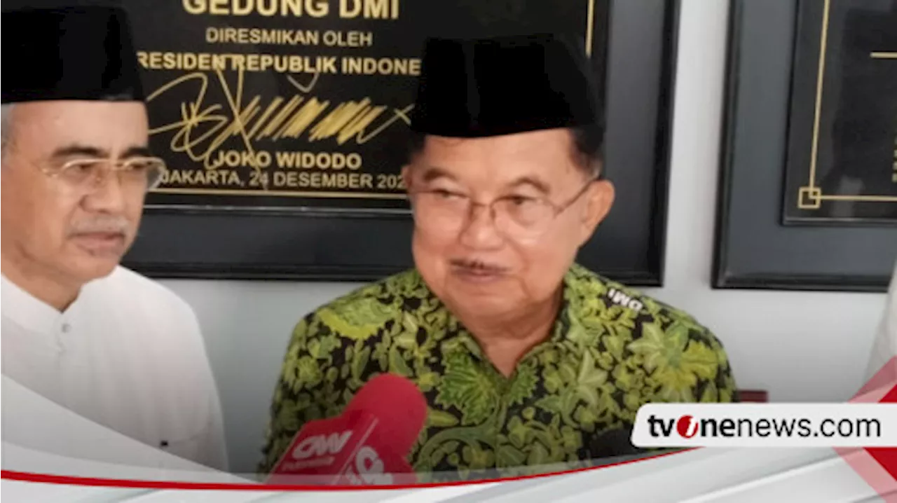 Jusuf Kalla Sarankan TV Tetap Tayangkan Azan Magrib Pada Saat Siaran Misa Akbar Paus Fransiskus