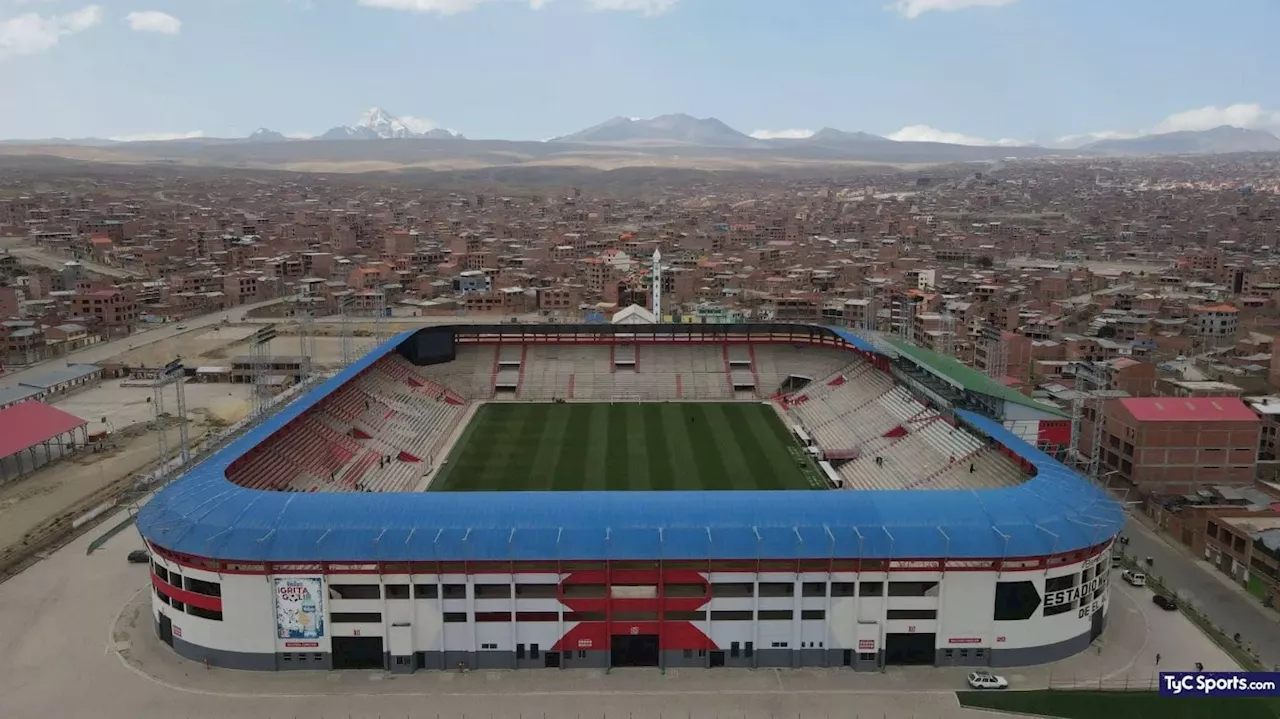 Bolivia se muda a El Alto, una sede inédita en Eliminatorias para soñar con el Mundial