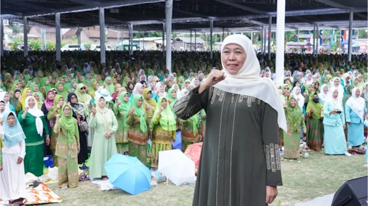 Muslimat NU Blitar Siap Menangkan Khofifah di Pilgub Jatim 2024