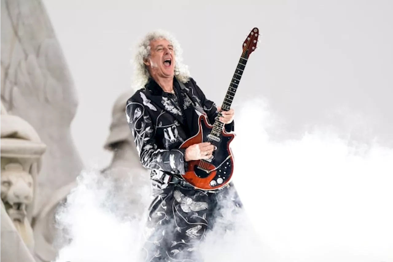 Queen guitarist Brian May says he had a 'minor stroke' but can still play