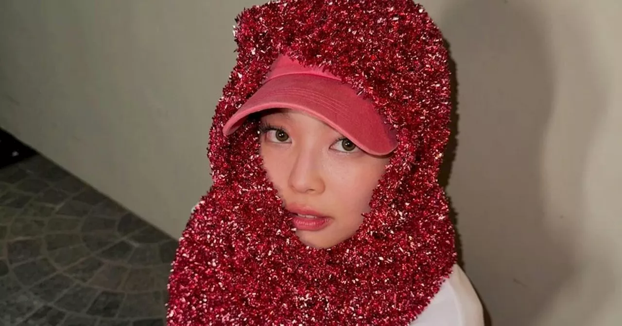 Jennie Kim Is Ready For 'Strawberry Girl Fall' With A Whimsical Head Scarf