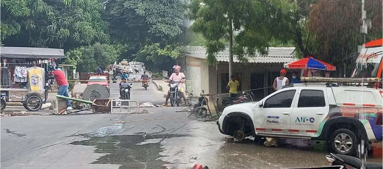 111 bloqueos en Barranquilla por falta de fluido eléctrico en lo que va de 2024