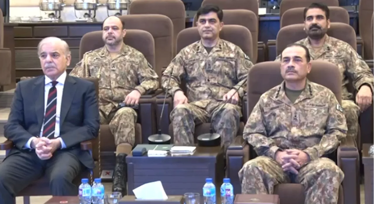 PM Shehbaz attends War Games concluding session, lauds operational preparedness of Pak Army