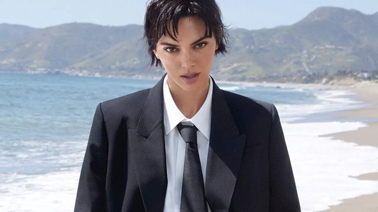 Kendall Jenner channels mom Kris Jenner with short haircut in new Calvin Klein ad