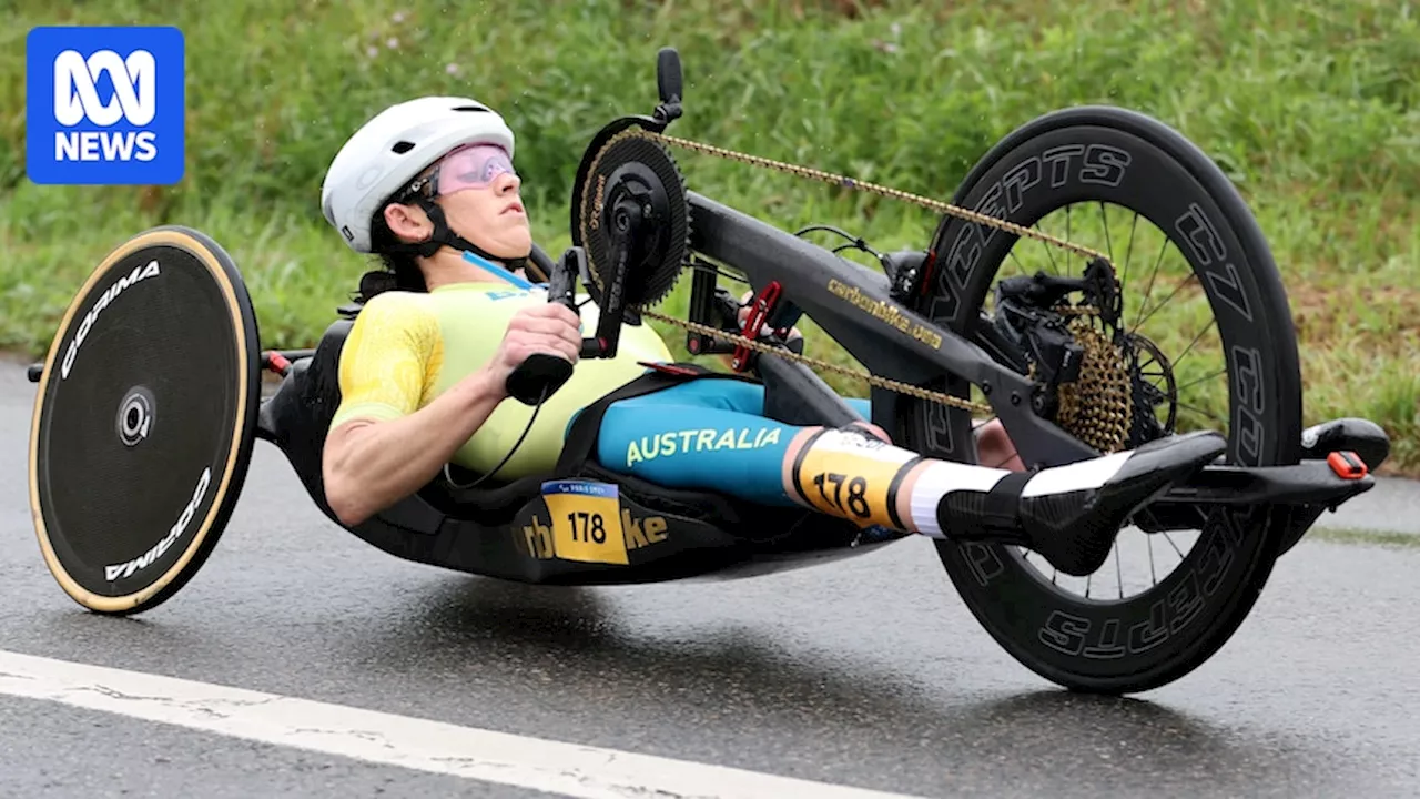 Australia's Lauren Parker claims second Paris Paralympics gold with victory in para cycling road race