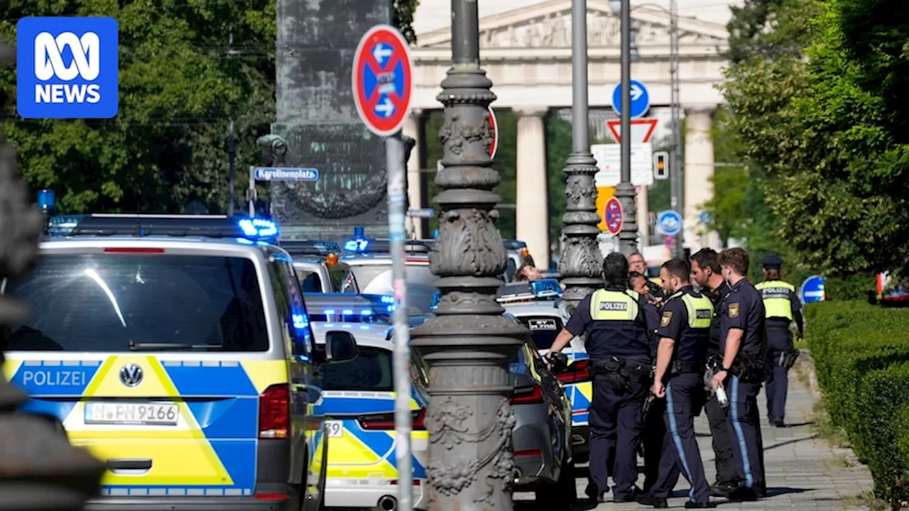 Man shot dead after exchanging fire with police outside Israeli Consulate in Munich, Germany