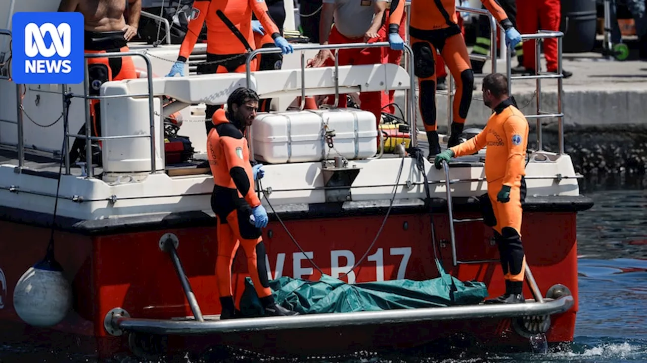 Most victims onboard Bayesian yacht died from suffocation, initial autopsies suggest