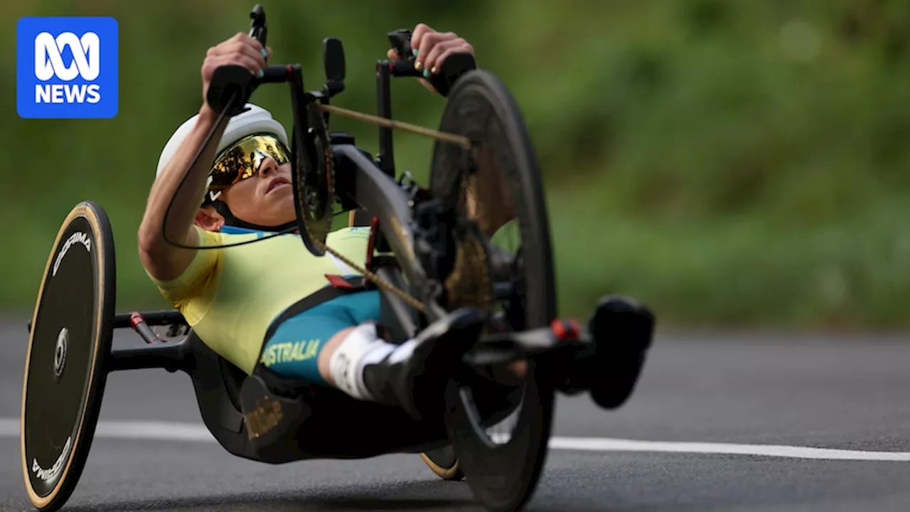 Paralympics 2024: Australia's Lauren Parker in contention for second gold of Paris Games in para cycling road race