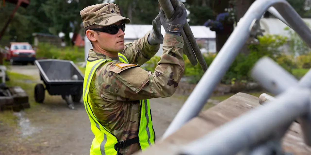 Joint force effort helped ease burden left behind in Juneau flooding