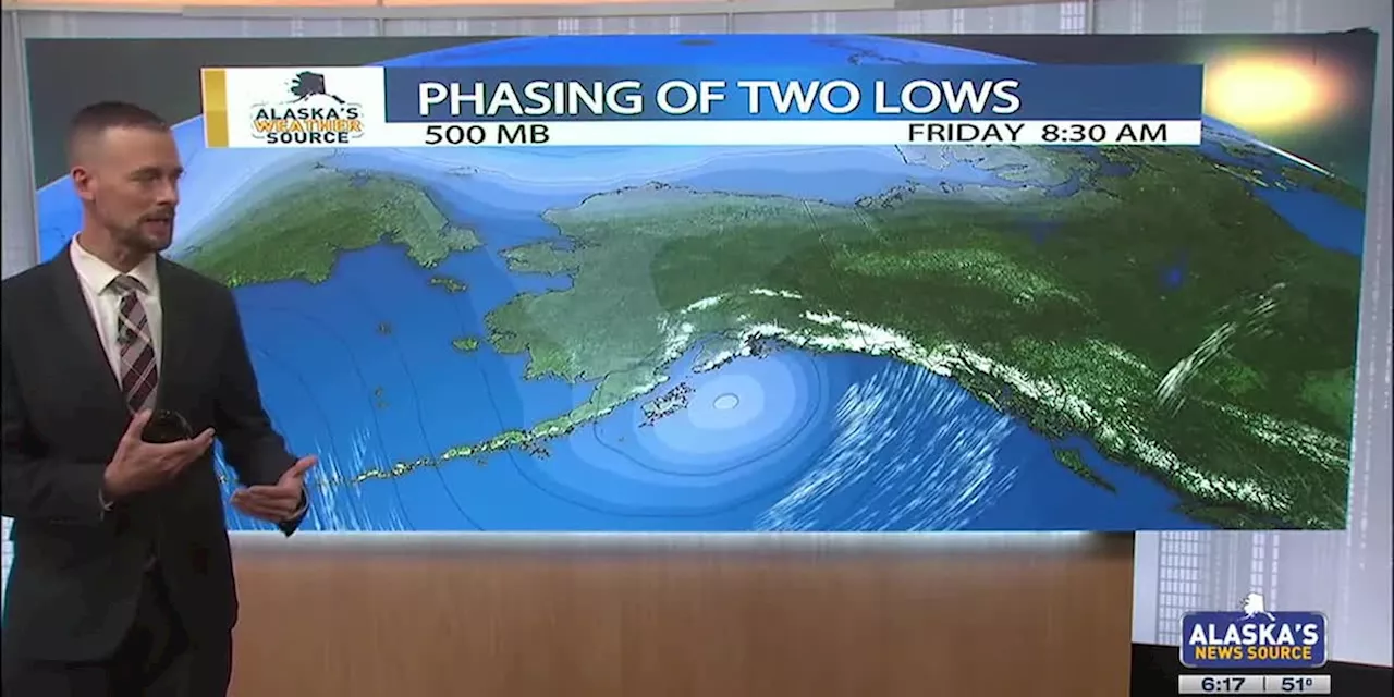 Rain to build into Southcentral Alaska