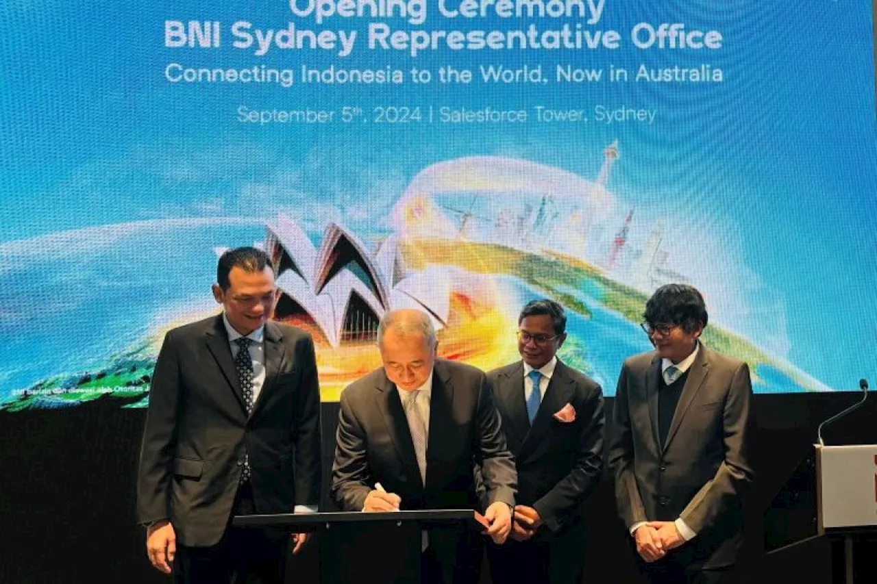 BNI resmikan Kantor Perwakilan di Sydney Australia