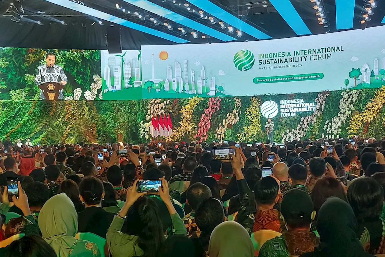 Presiden Jokowi buka ISF 2024 untuk kolaborasi hadapi perubahan iklim