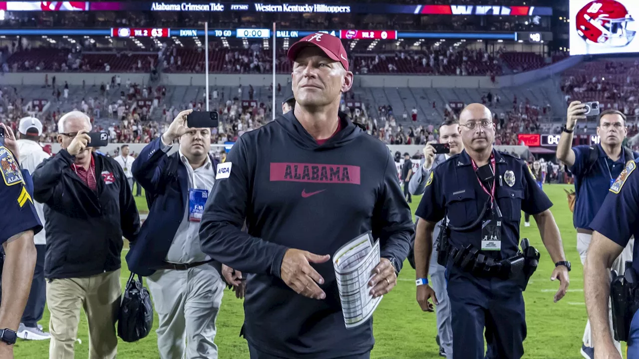 Milroe, No. 4 Alabama host South Florida in rematch of low-scoring 2023 game