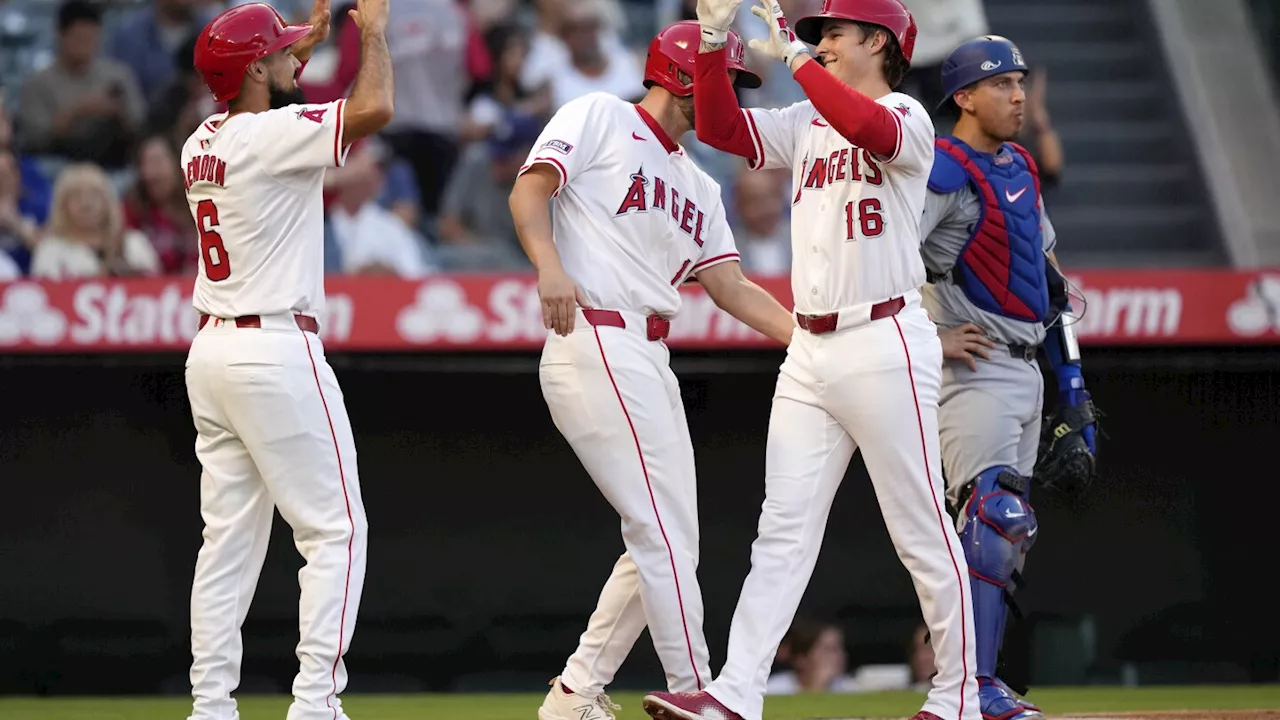 MLB-leading Dodgers fall 10-1 to the Angels, who hit 3 homers off struggling Bobby Miller