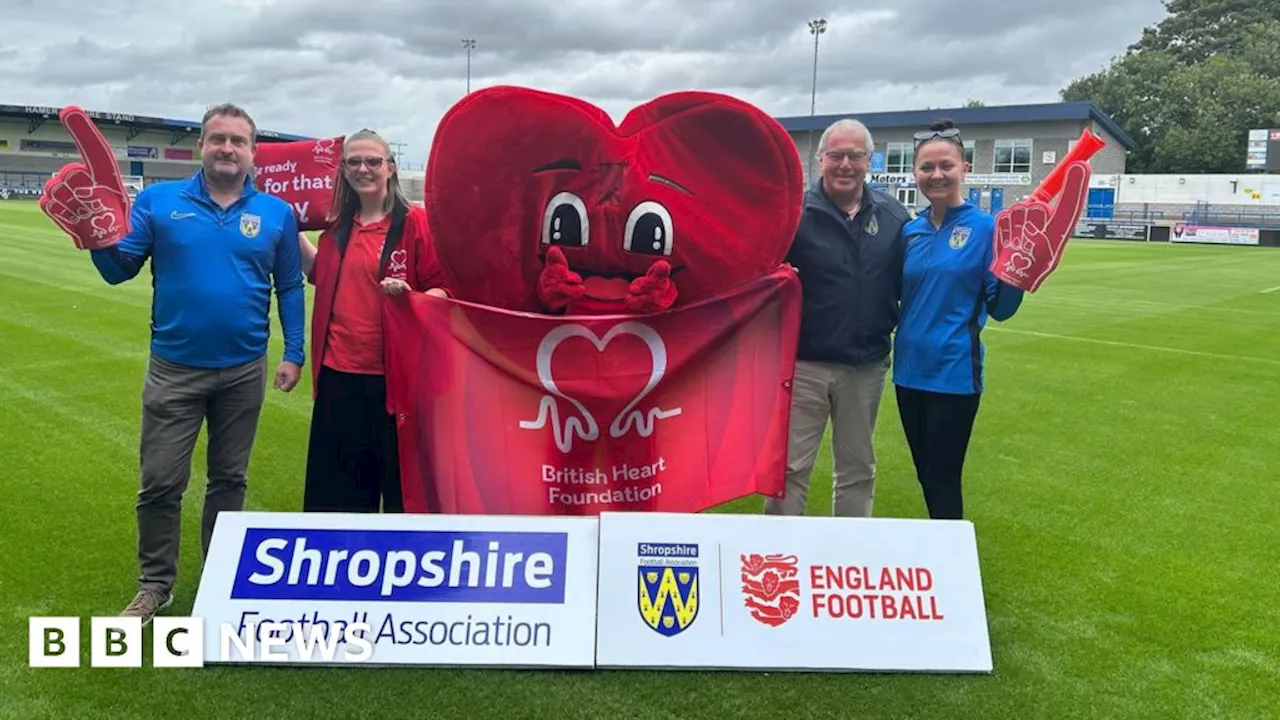 Shropshire FA to support heart foundation in honour of late boss