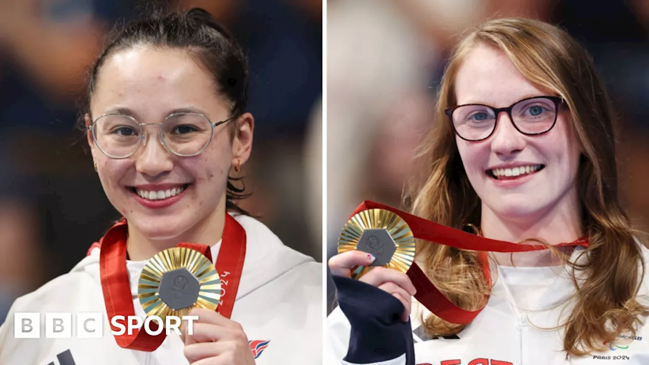 Paralympics 2024: Alice Tai and Becky Redfern win swimming golds