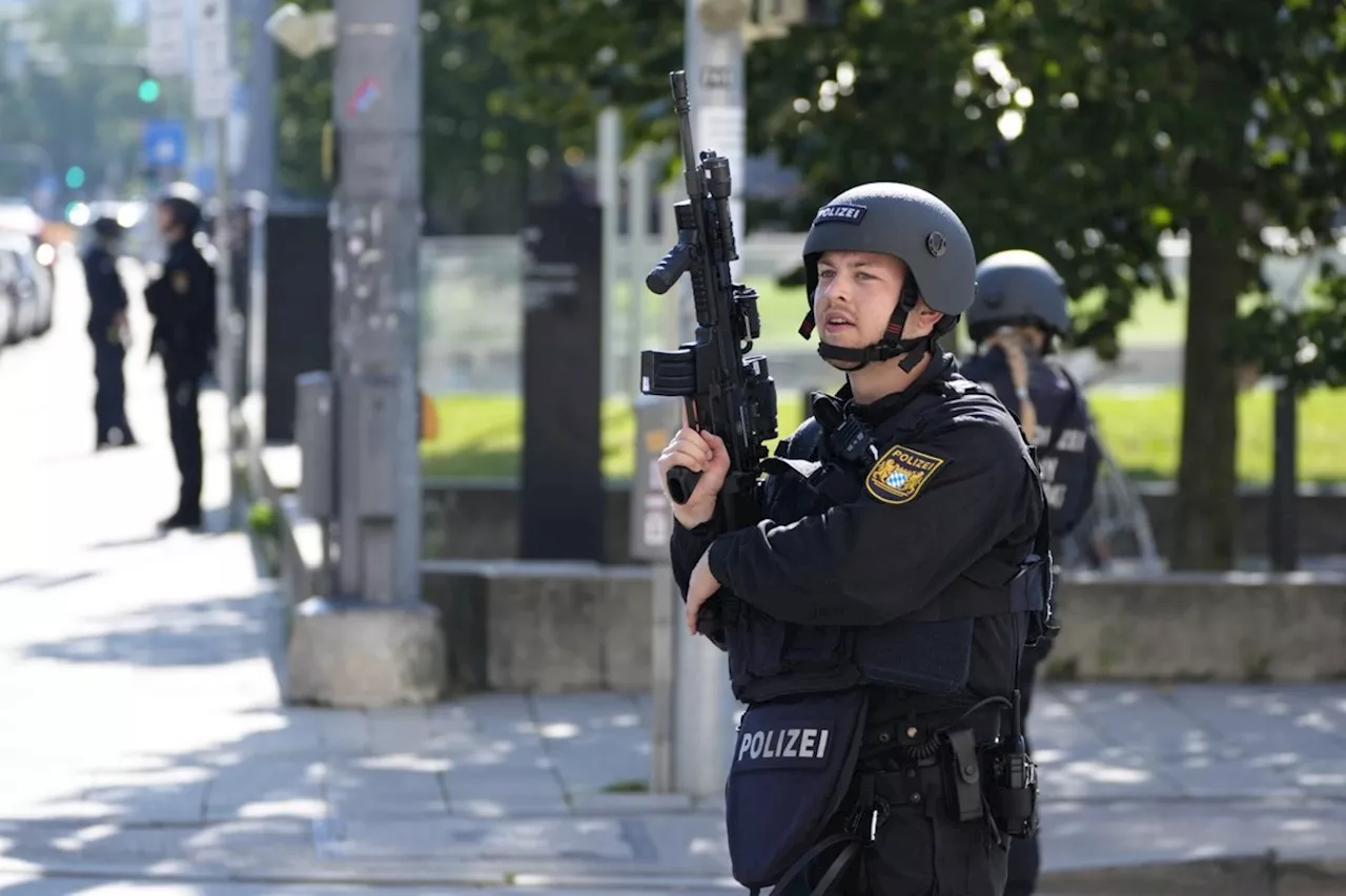 Munich police kill an armed man during an exchange of fire near a museum and the Israeli Consulate