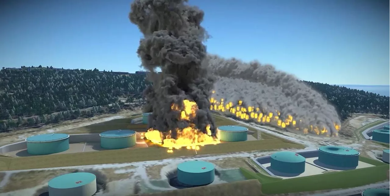 Watch: City of Burnaby reveals scary video of hypothetical Trans Mountain disasters